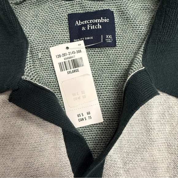 NWT Abercrombie & Fitch Sweater Shirt Size XXL - Picture 3 of 3